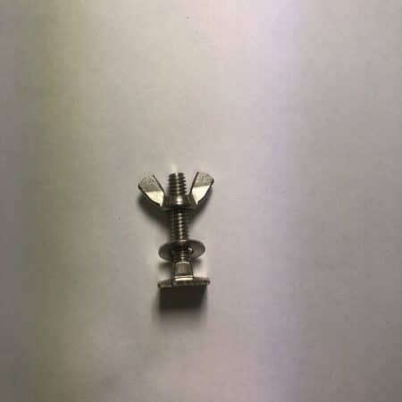 Square Bolt with Wing Nut, SS